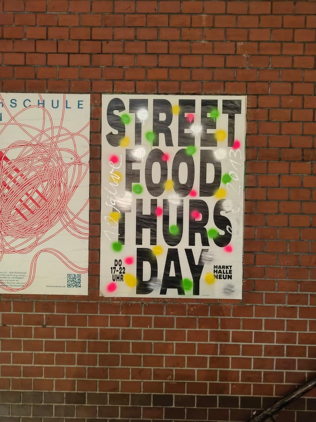 Street Food Thursday, Markthalle Neun