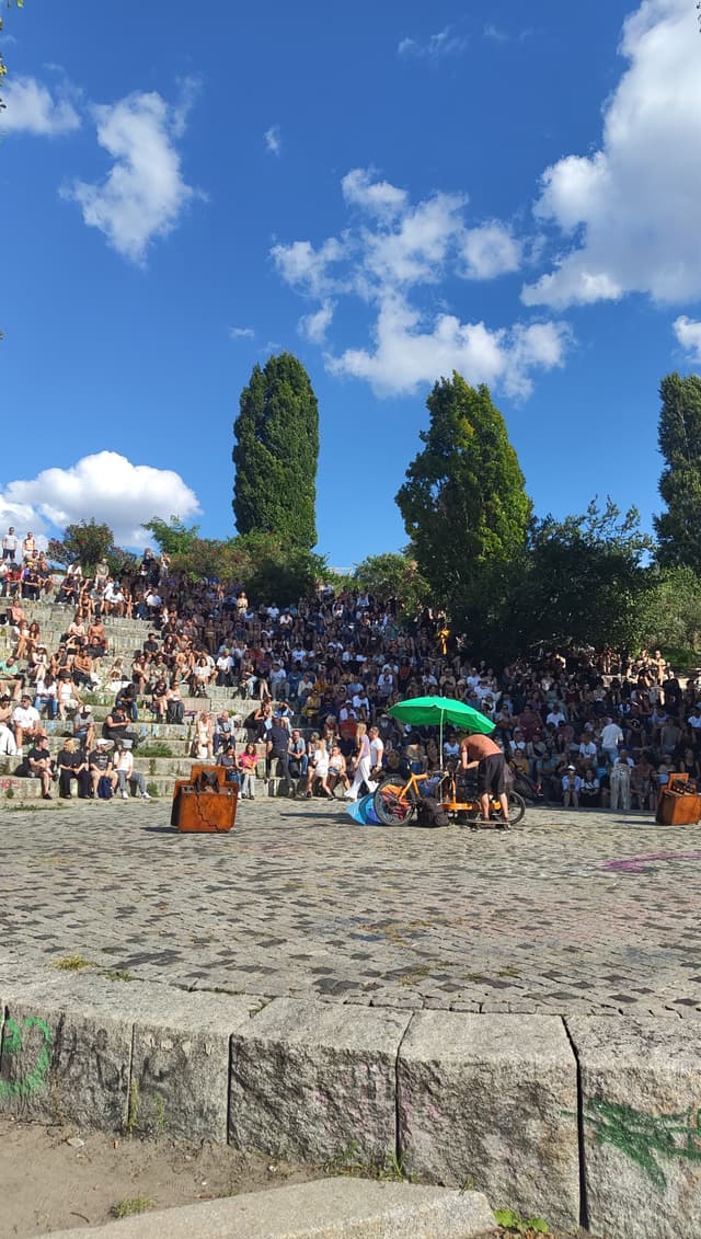 Karaoke im Mauerpark